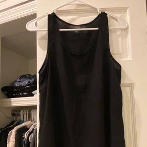 Primark Black Chiffon Top - Size S (6)